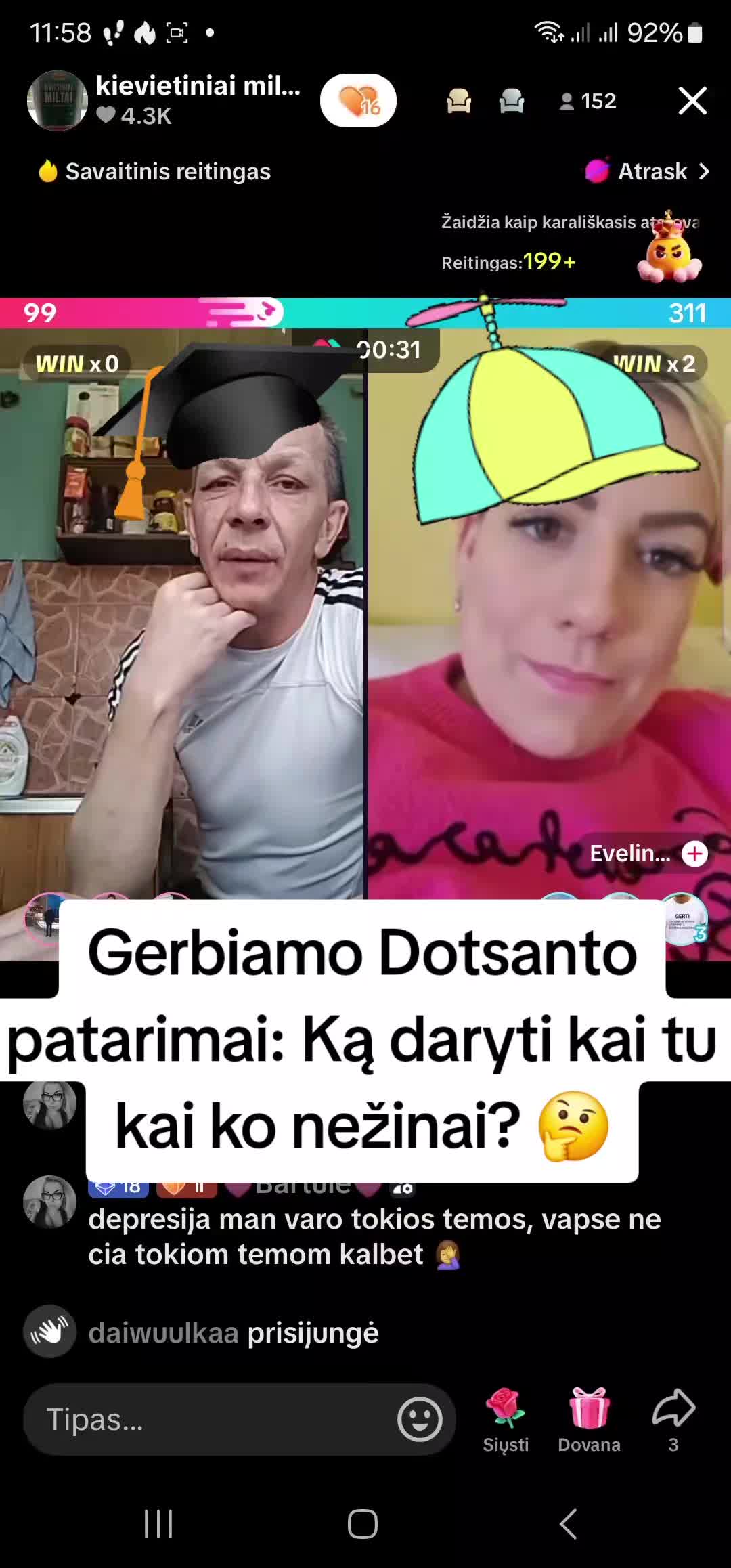 @pasipisę dėl coinsų