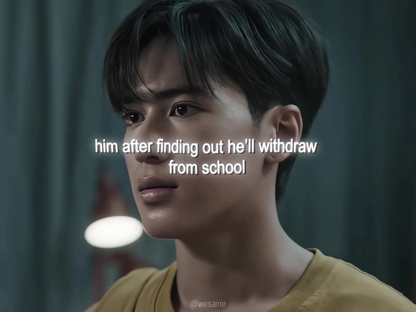 @⋆ ˚。⋆୨wes୧⋆ ˚。⋆