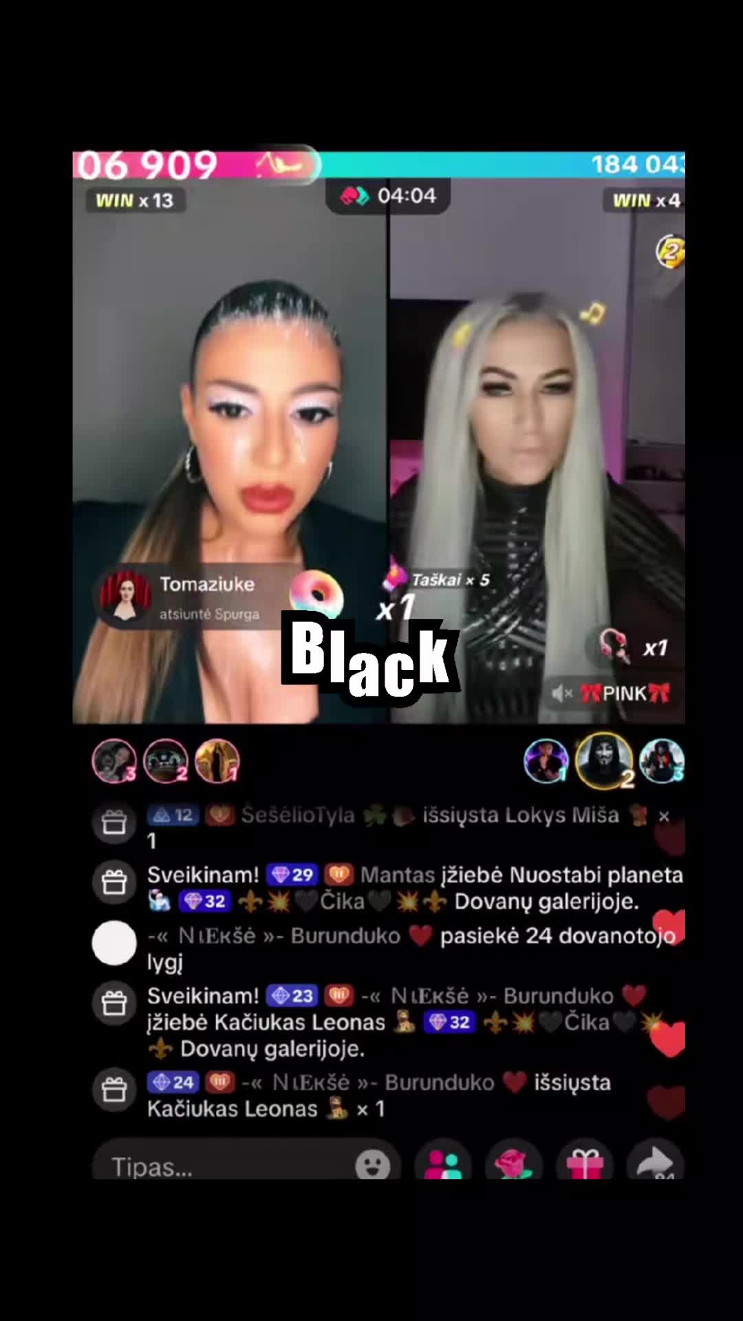 @Black