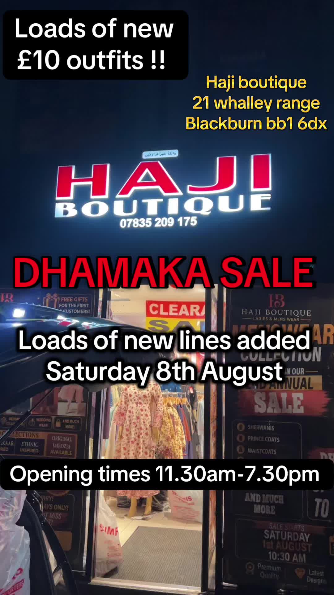 @Haji boutique blackburn