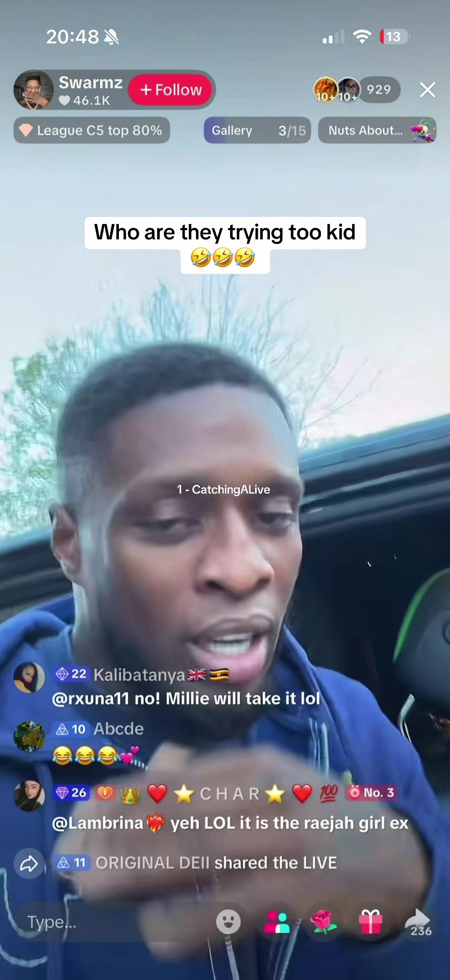 @1 - CatchingALive