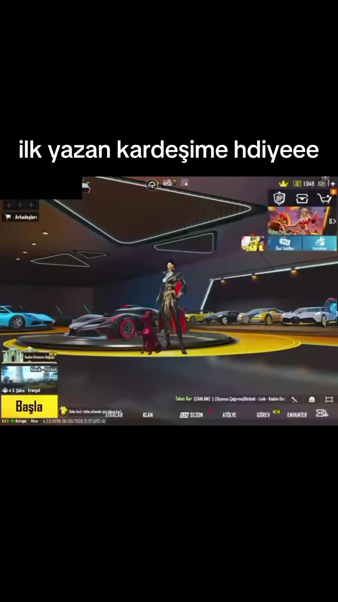 @PUPG HESAP HEDİYE