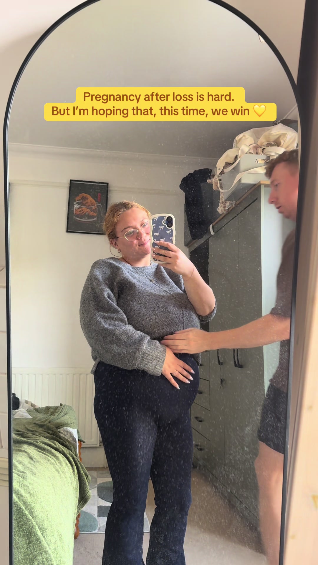 @H | pregnancy after loss 💛🩵