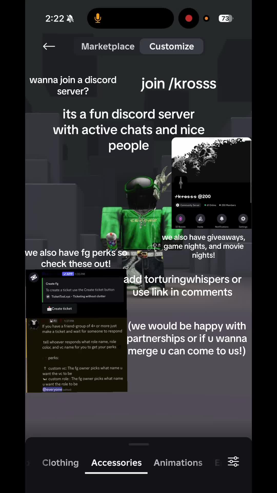 @/discord servers
