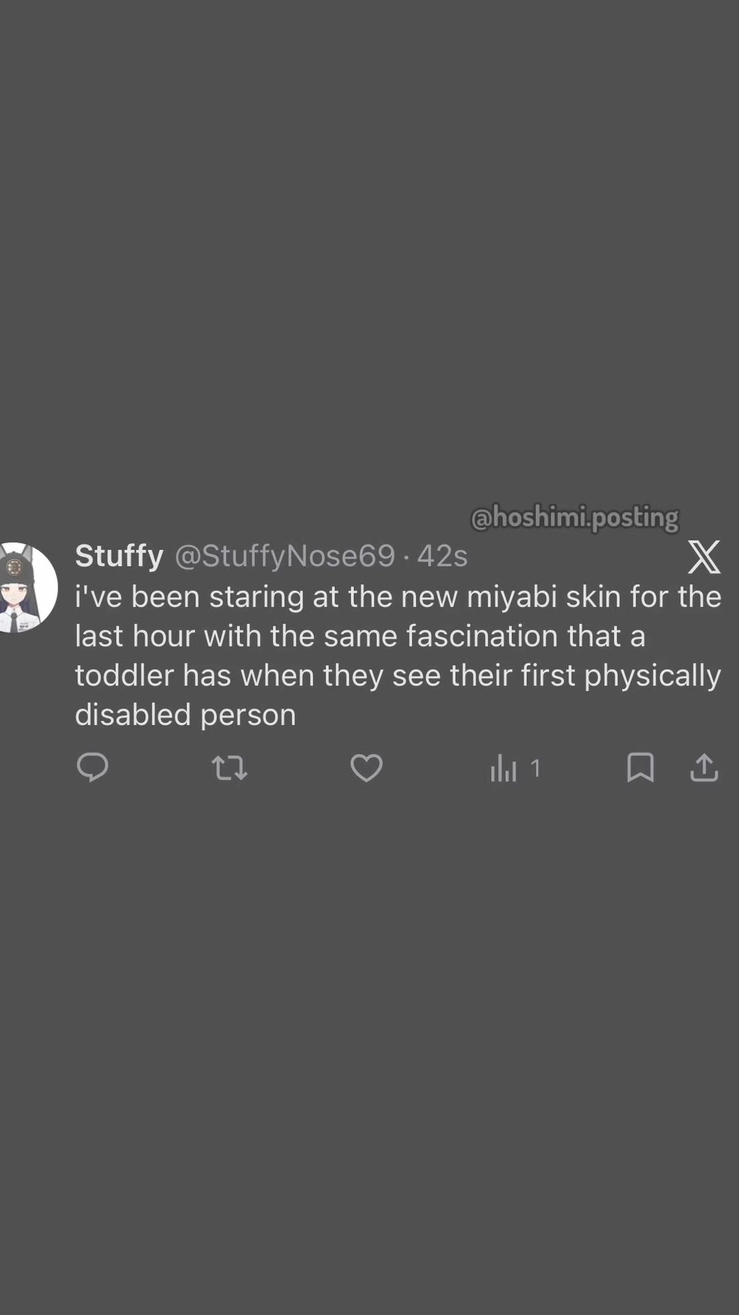 @hoshimi posting