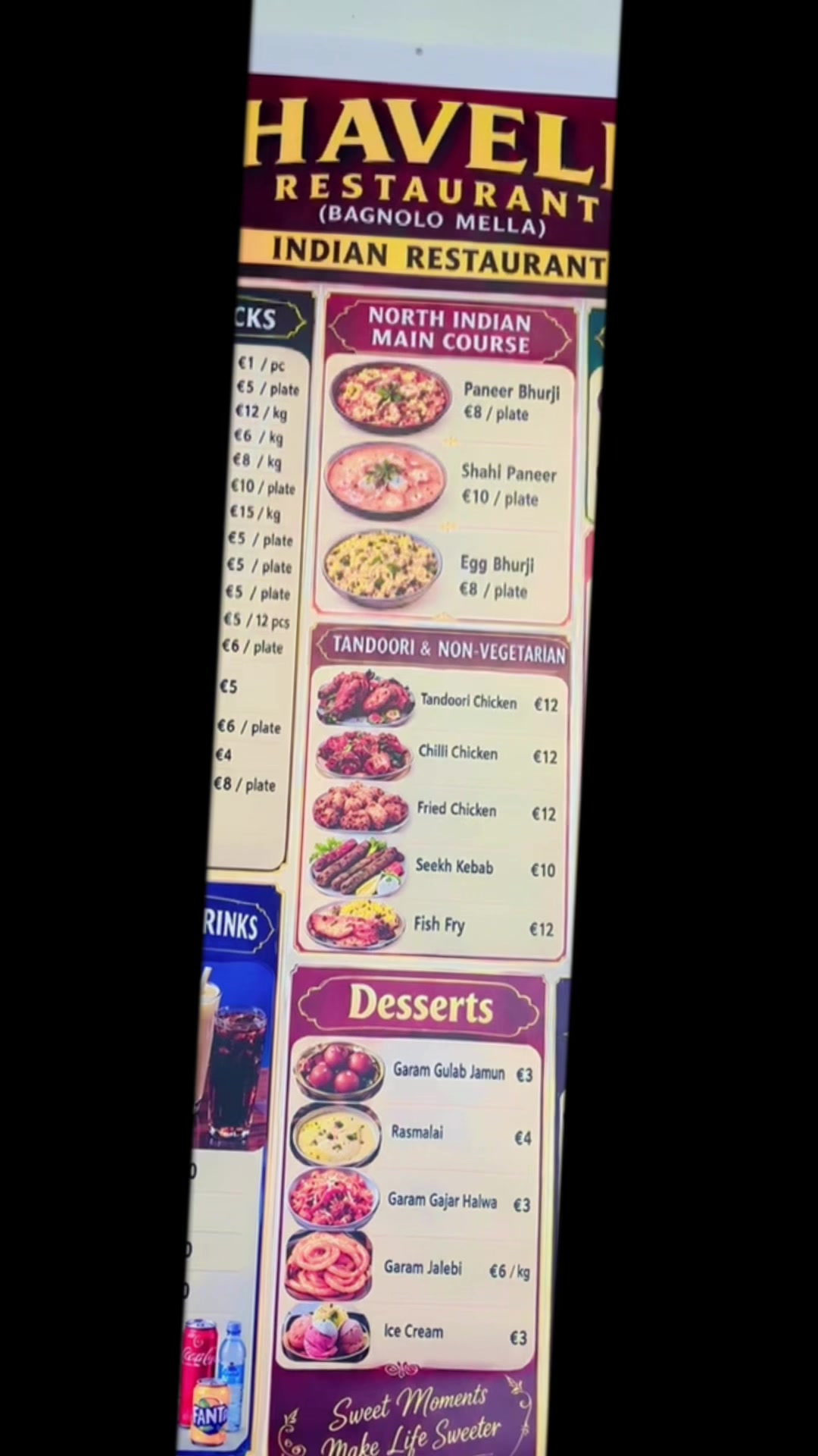 @haveli restaurant bagnolo mell
