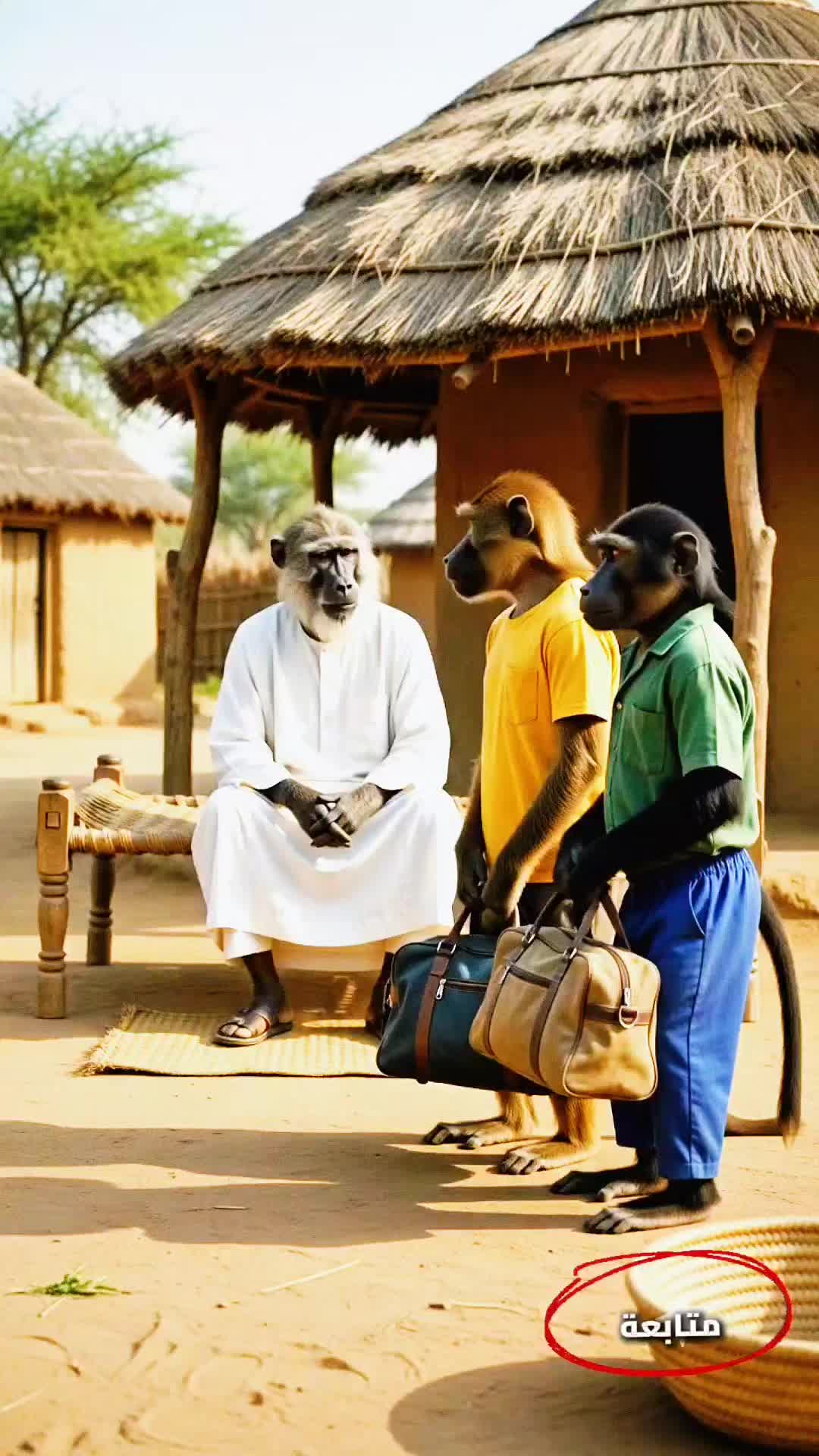@مسلسل🐒 القرود المضحكه😂