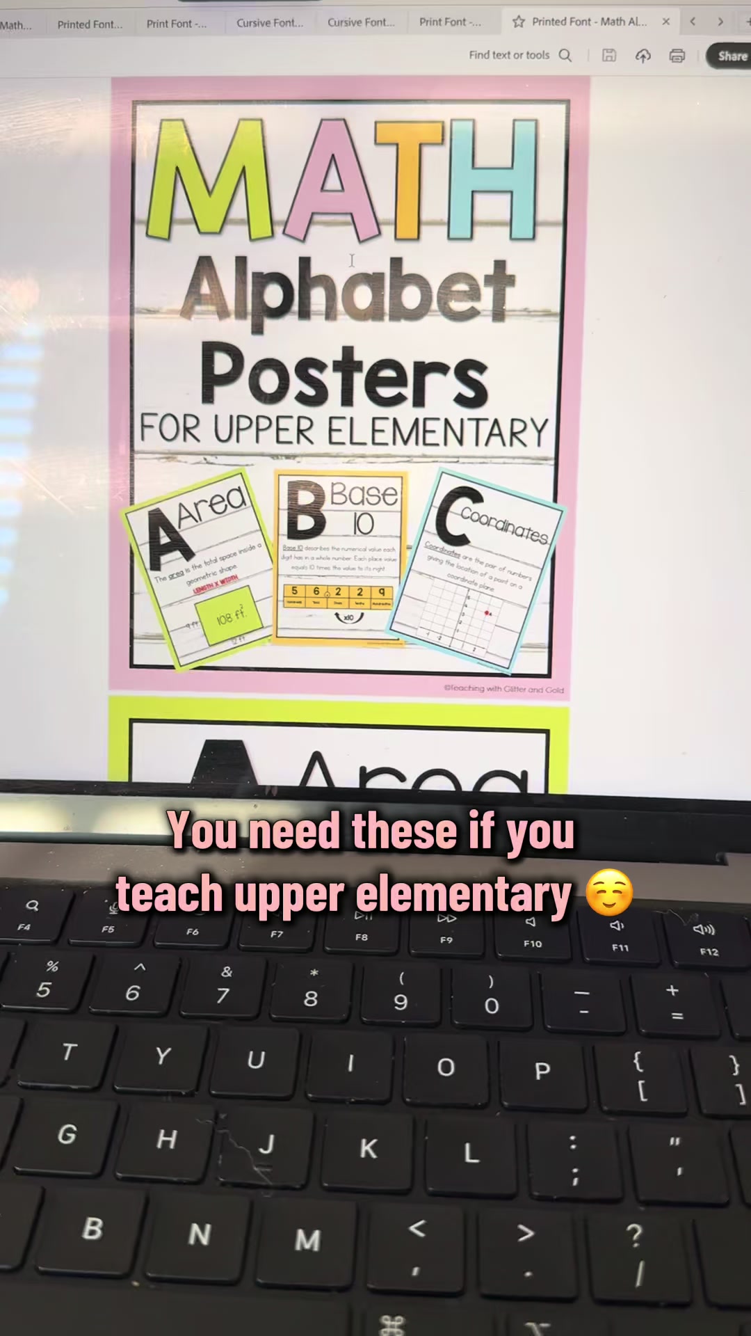 @Teaching With Glitter & Gold