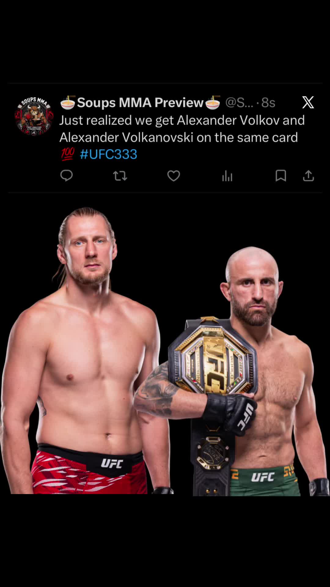 @🍜Soups MMA Preview 🍜