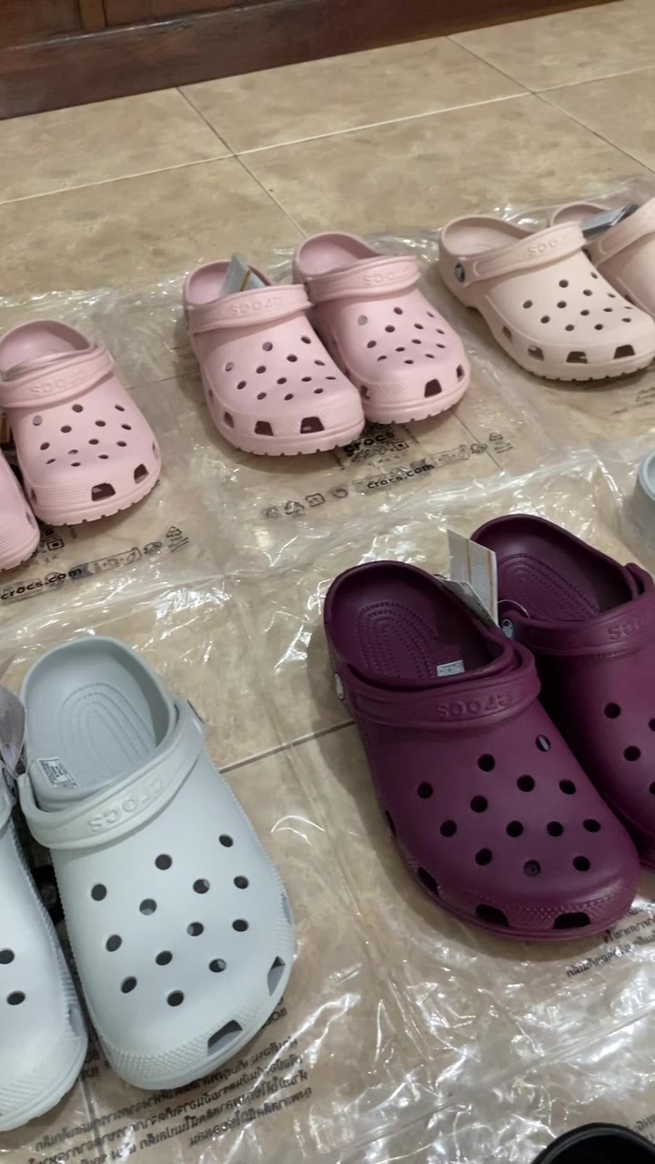 @matching crocs!