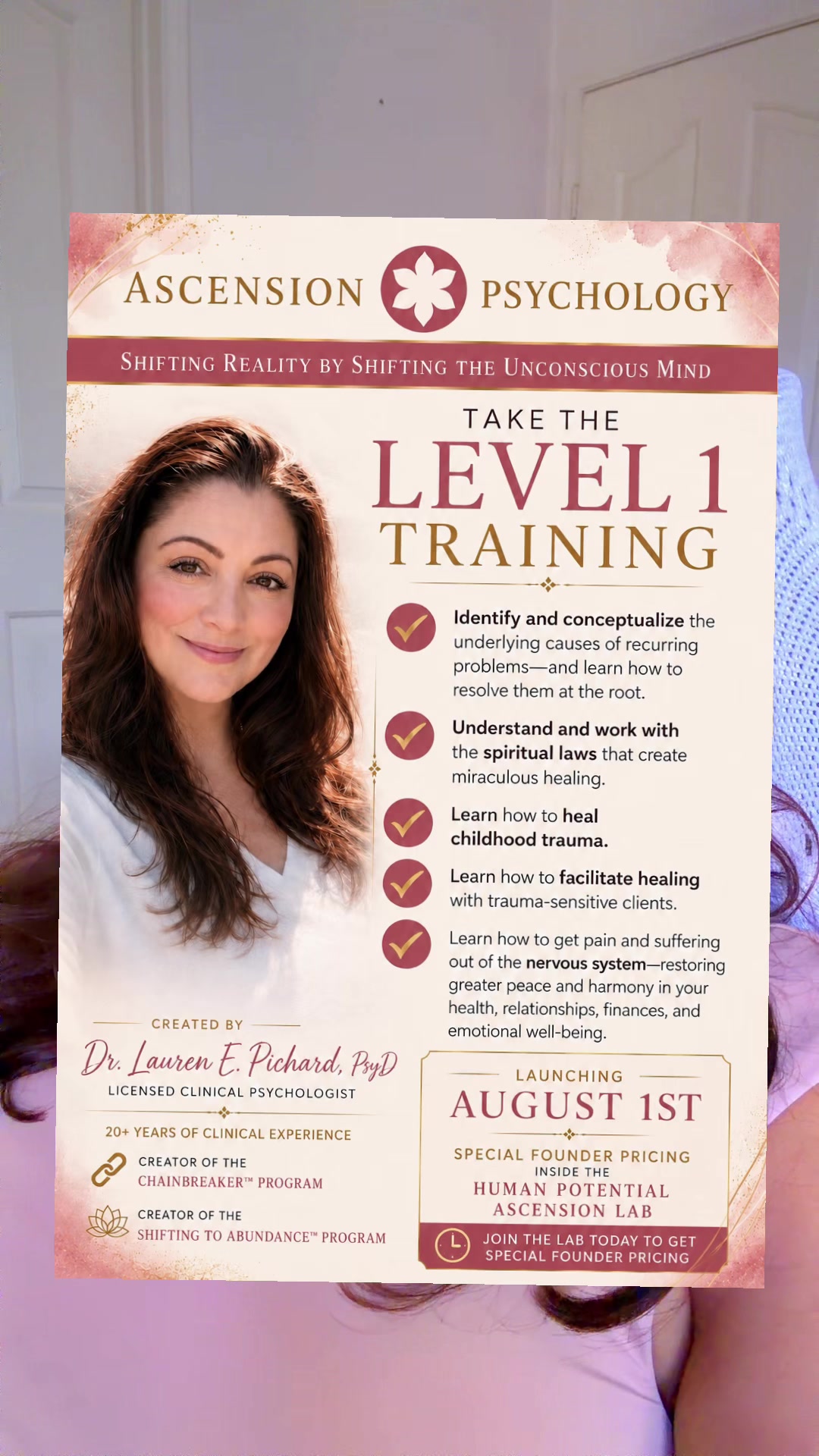@Dr Lauren Pichard/Psychologist