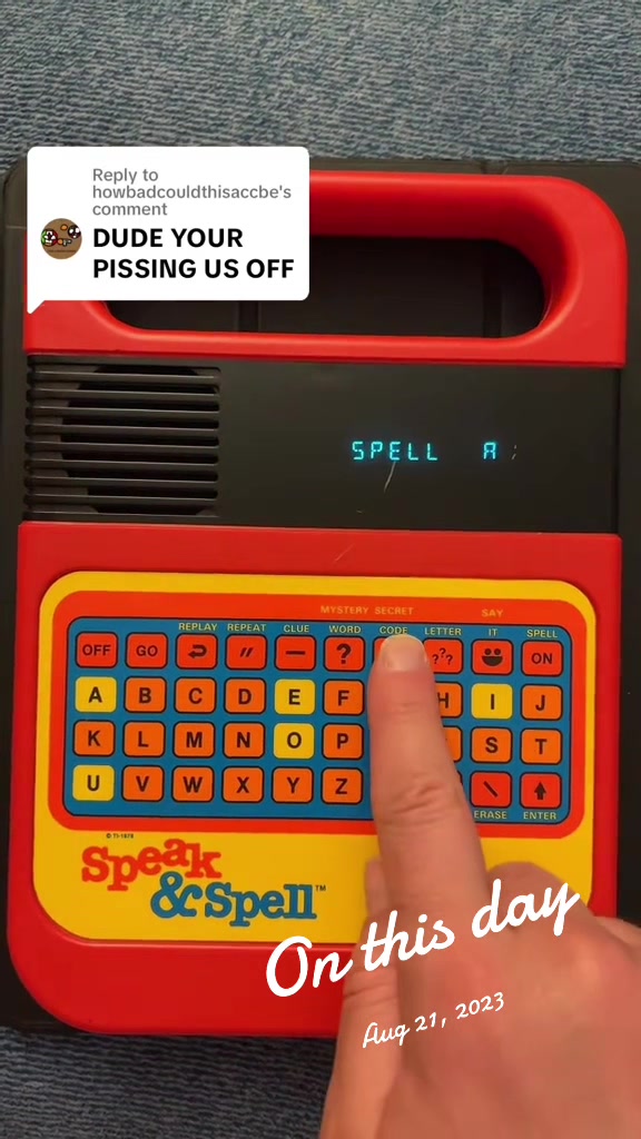 @SpeakAndSpell