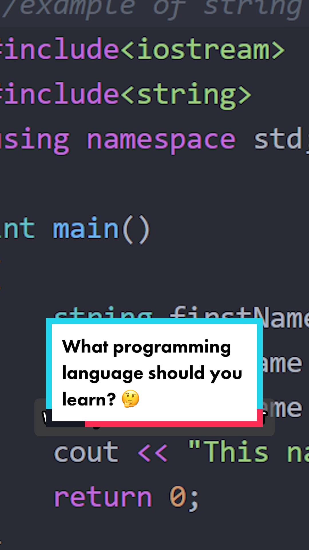 @Coding with Lewis