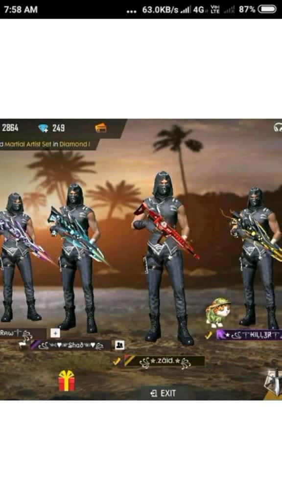 @("Free fire lovers")