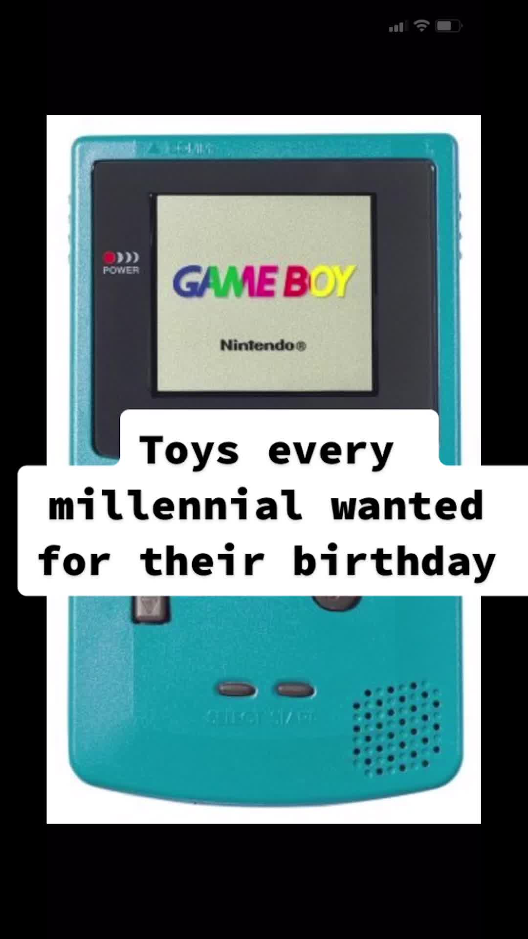 @Things Only Millennials Know