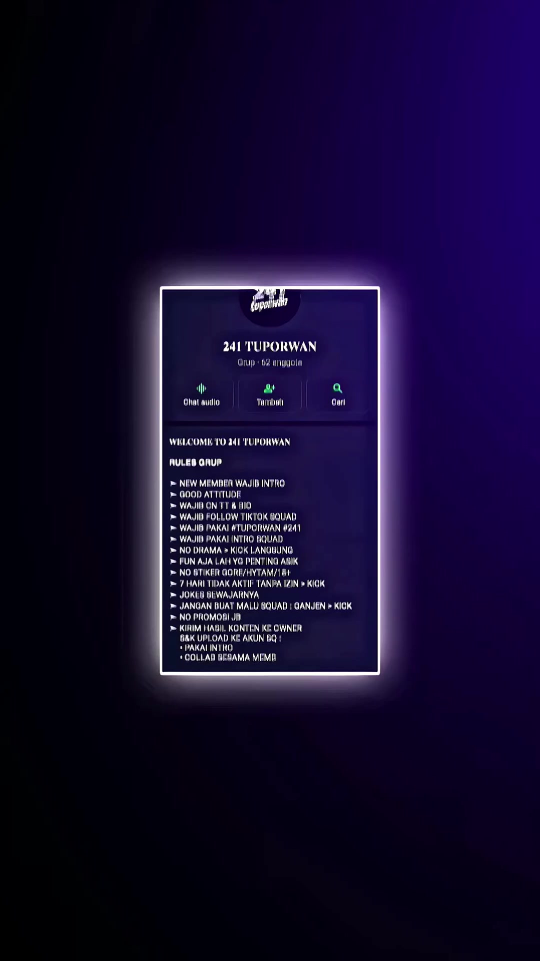 @𝟐𝟒𝟏 𝐓𝐔𝐏𝐎𝐑𝐖𝐀𝐍