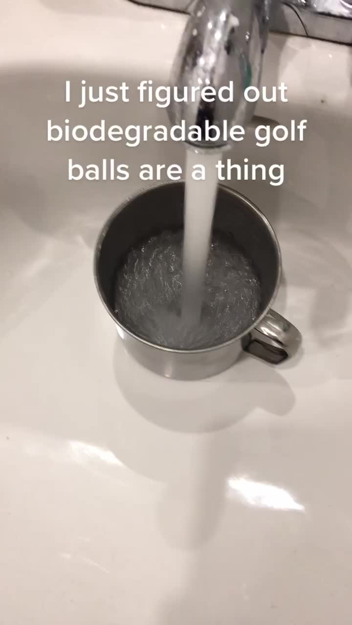 @Biodegradable Golf Balls