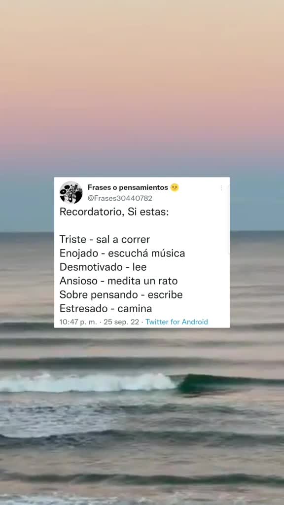 @Frases o pensamientos