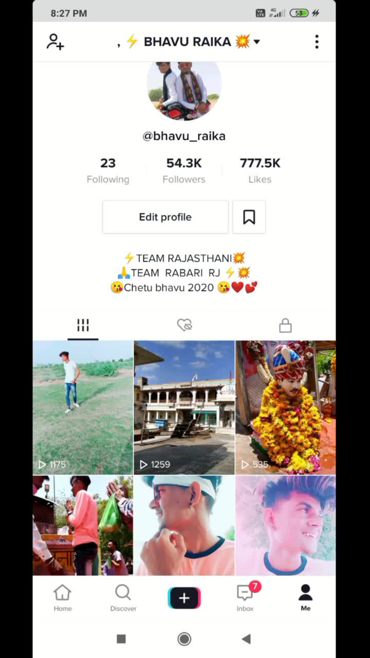 @, ⚡ BHAVU RAIKA 💥