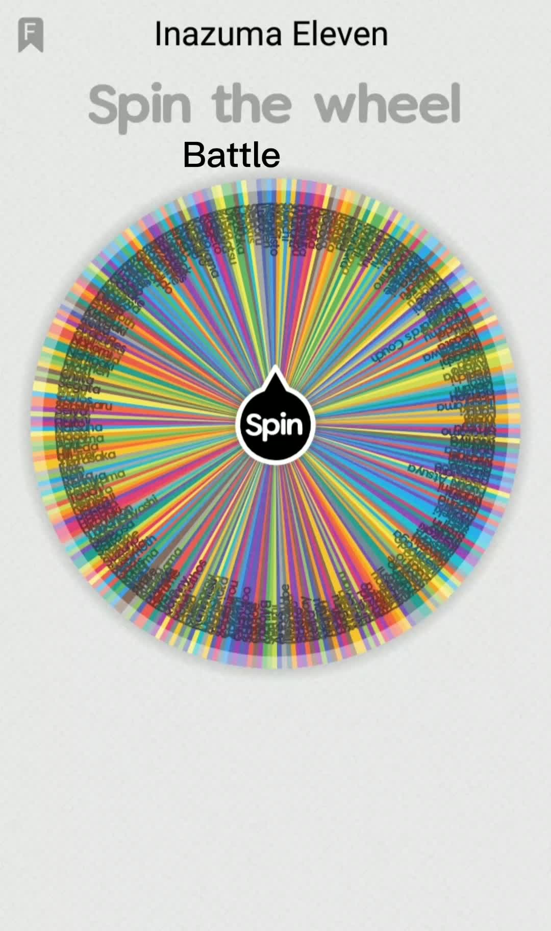 @Spin The Wheel Anime Series