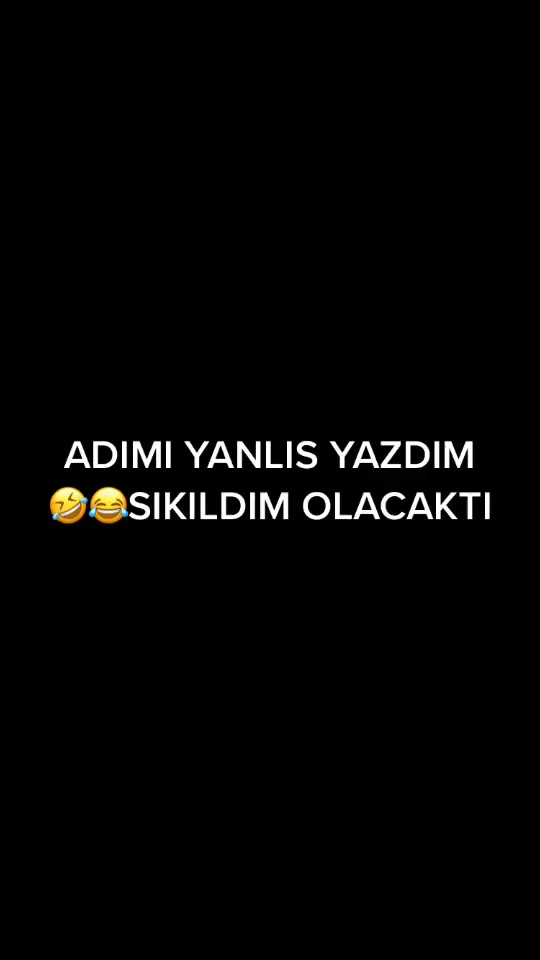 @Adımı yanlış yazdım
