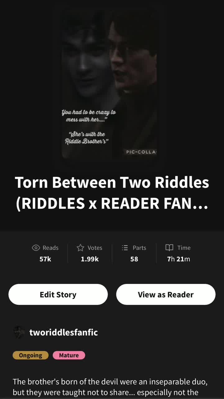 @Torn Between Two Riddles
