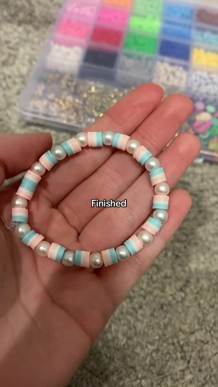@Clay bead bracelets