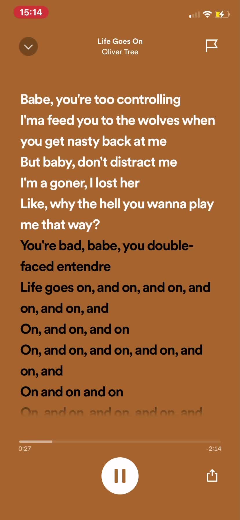@Spotify lyrics🚗