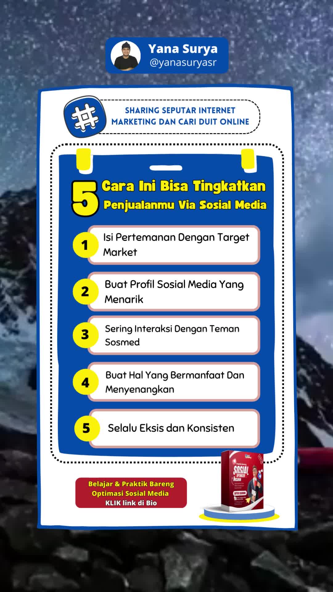 @Y.A.S.O.E - #belajarbarengyana