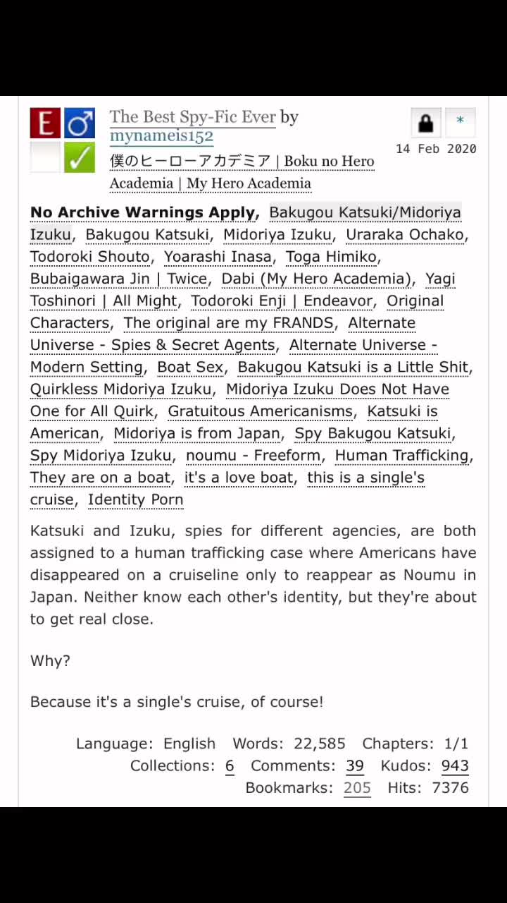 @Mha fan fic recommendations