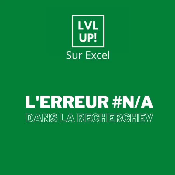 @Level Up Sur Excel