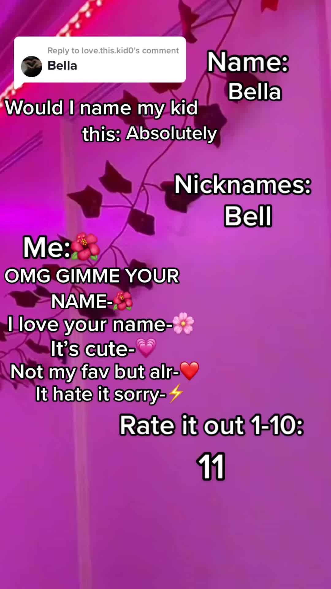 @Rating Names 😃