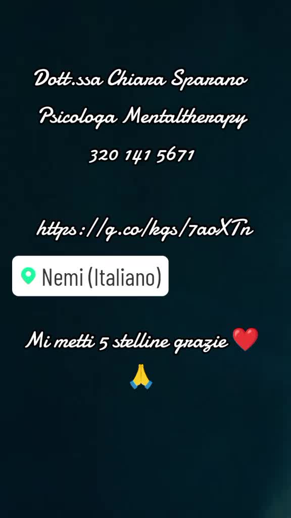 @Psicologa Dott.Chiara Sparano