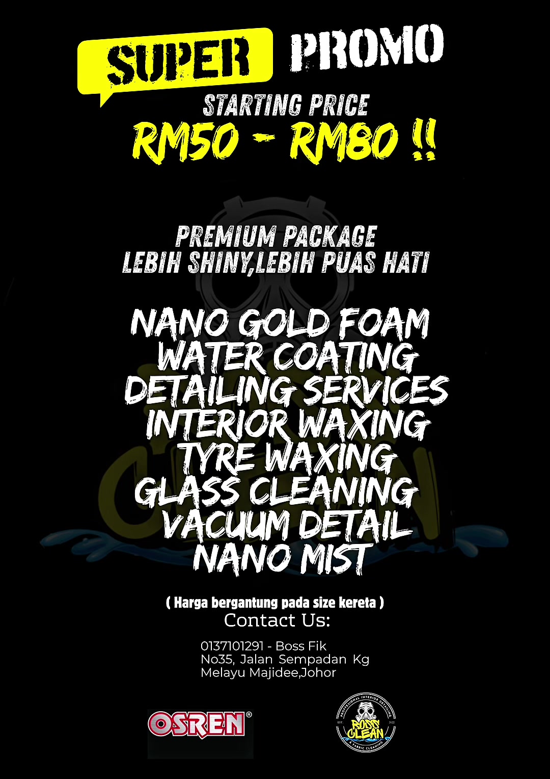 @BossClean CarWash and BikeSpa