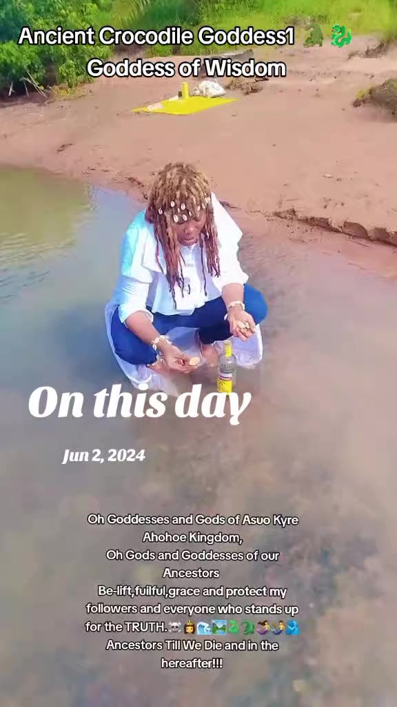 @Kyre Ahohoe👸🌊🏞🐊Ganga🐊