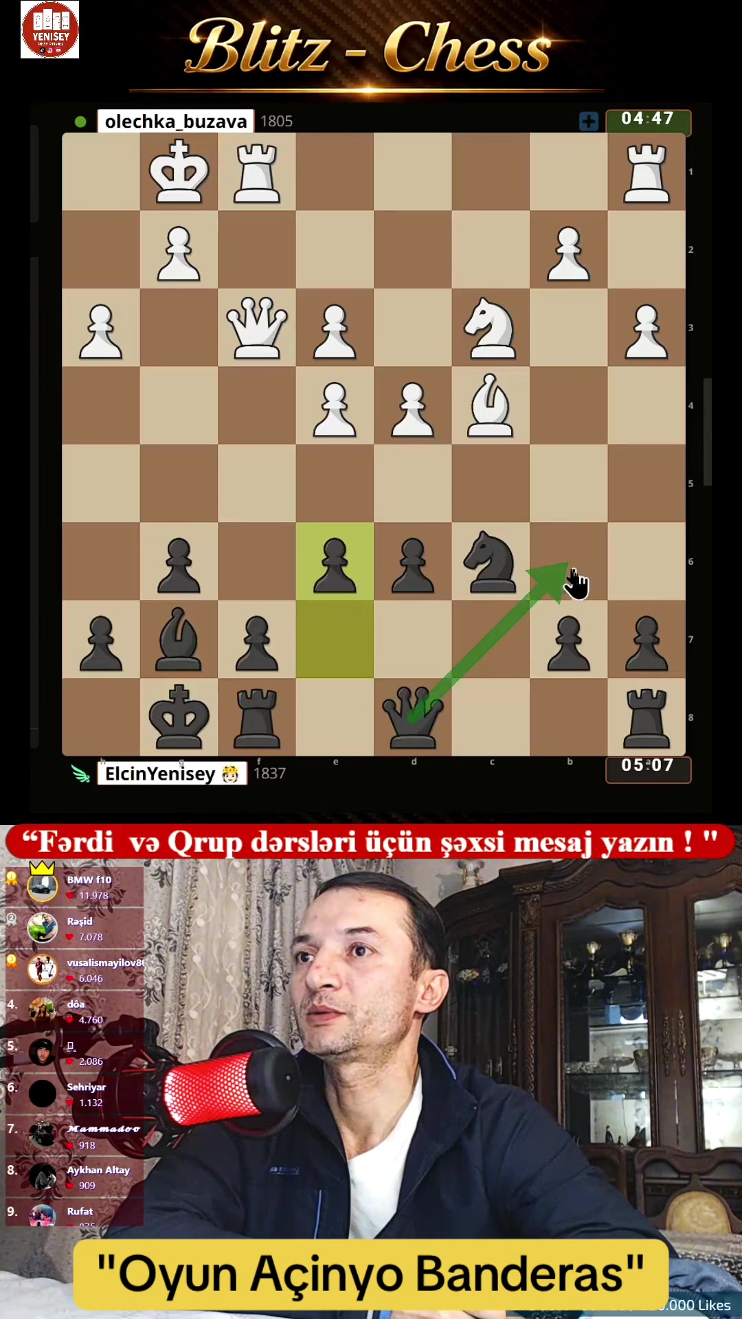 @𝐸𝓁𝒸𝒾𝓃 𝒴𝑒𝓃𝒾𝓈𝑒𝓎 ✅♟️