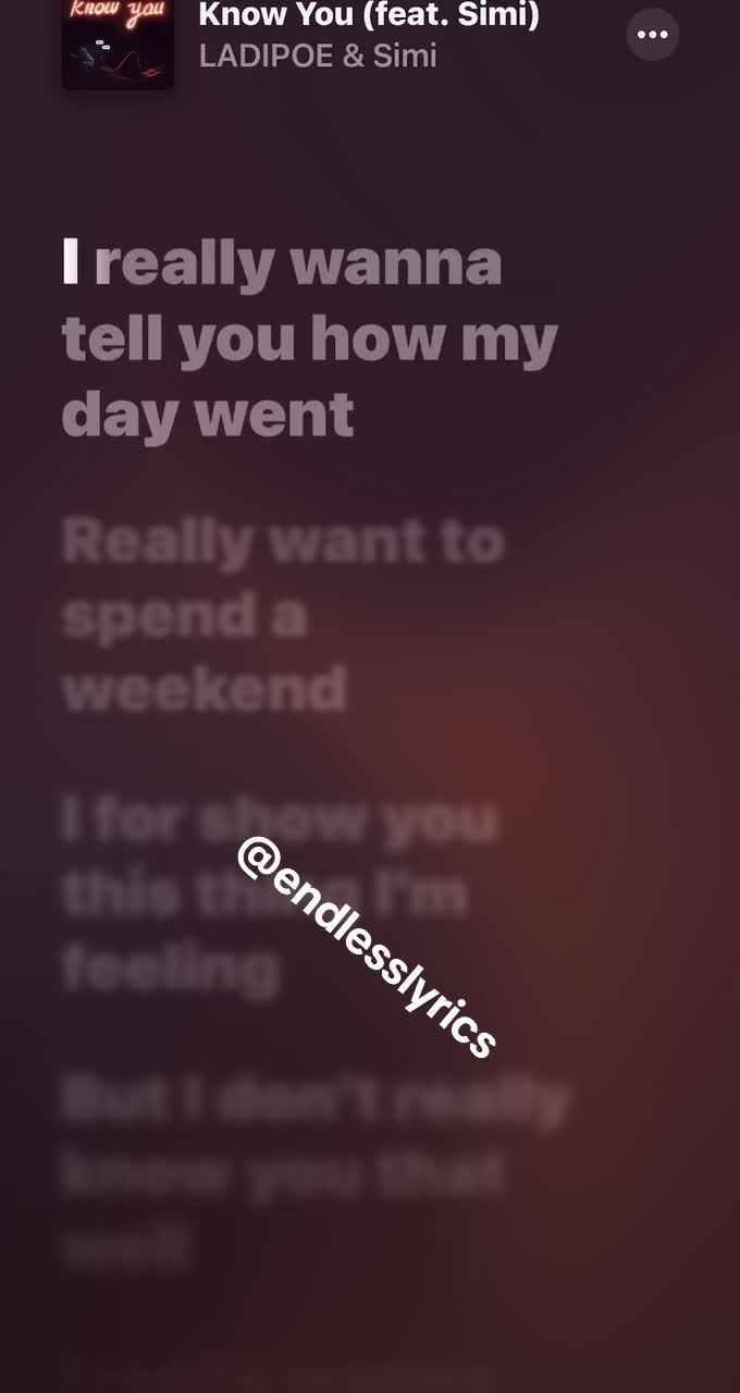 @Endless Lyrics