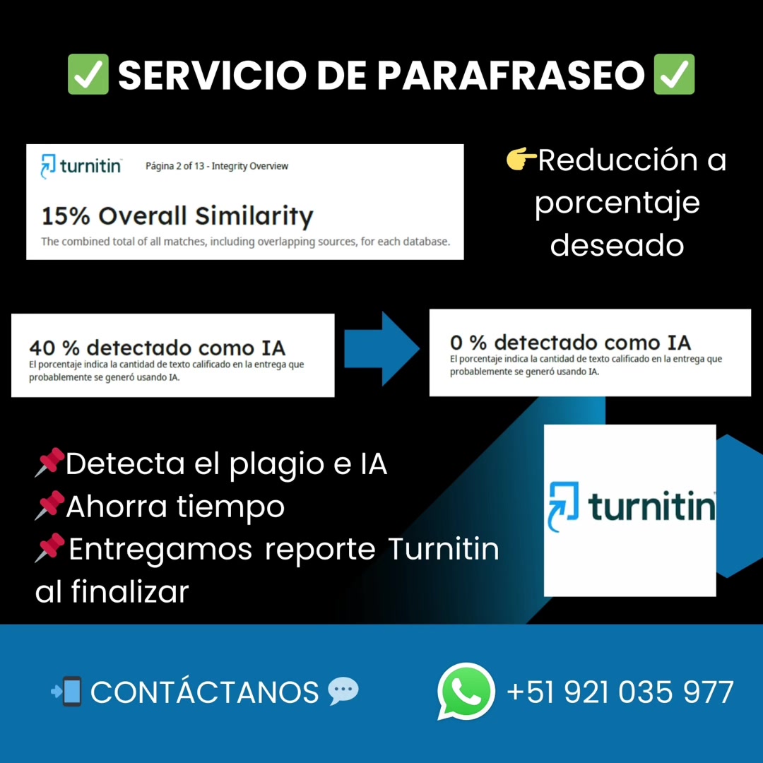 @TurniCheck | Servicio Turnitin