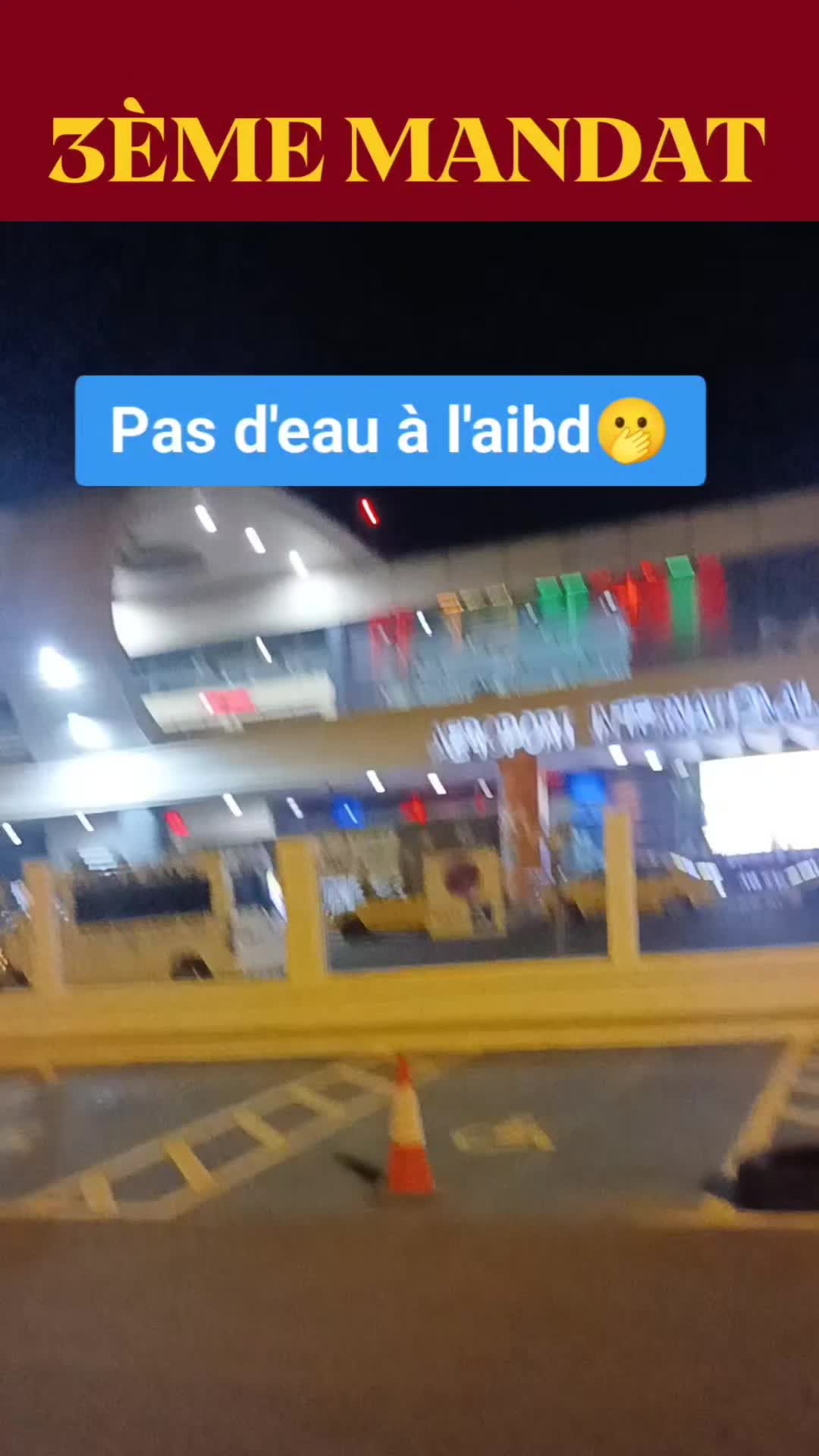@3&Egrave;ME MANDAT