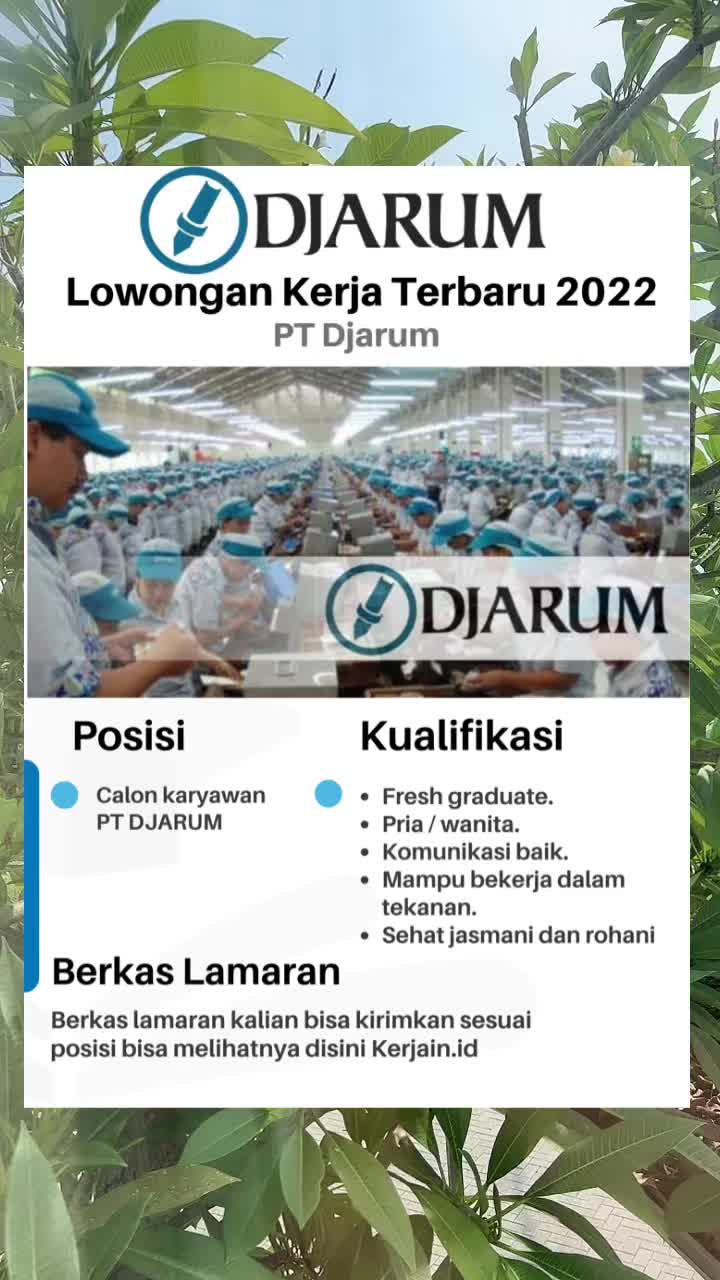 @Lowongan Kerja 2023