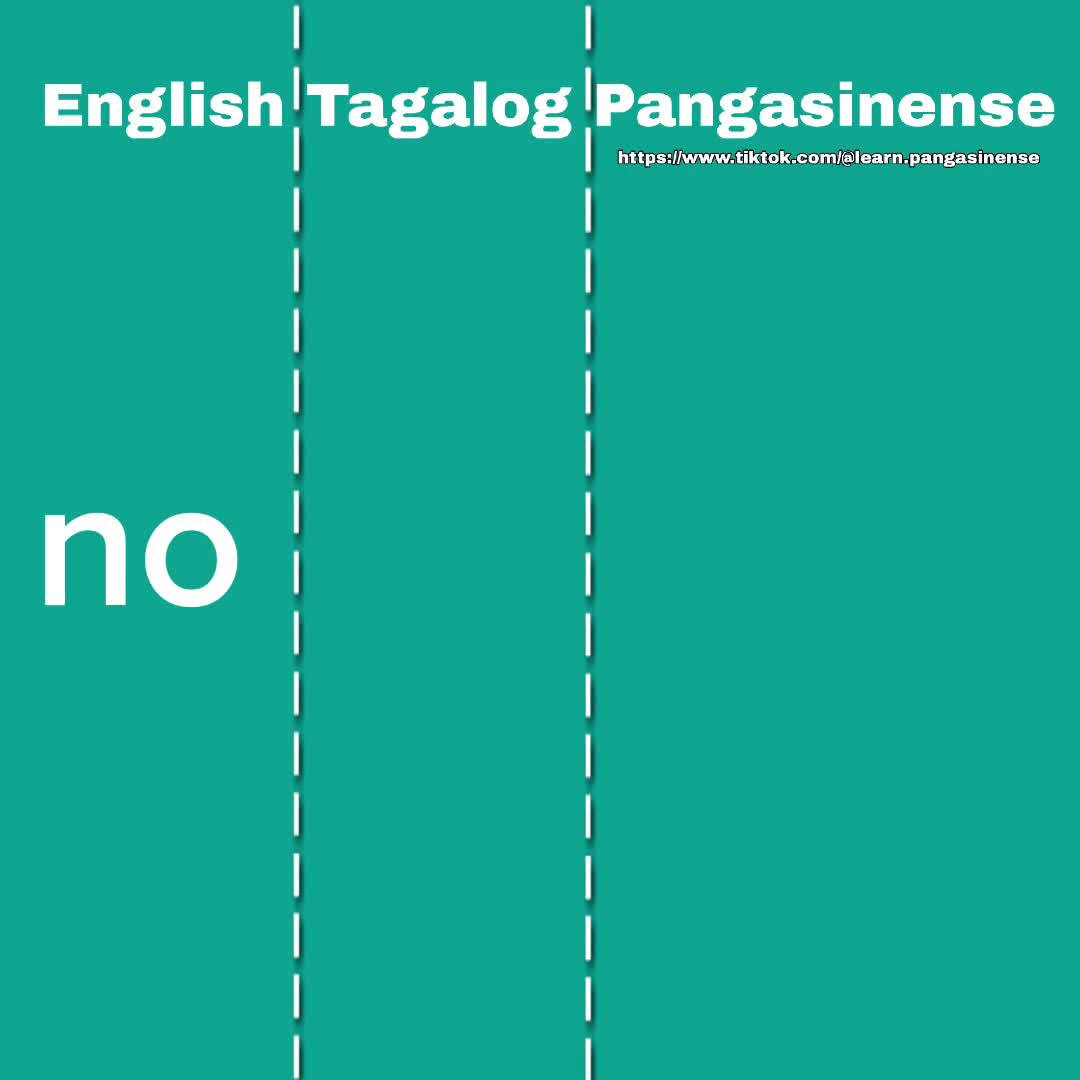 @Pangasinense Language