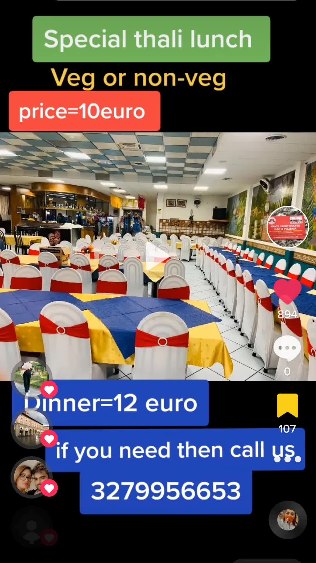 @haveli restaurant bagnolo mell
