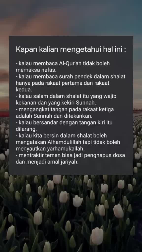 @anakbungsu_yang sholehah