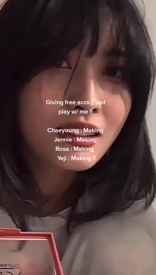 @log out making acc