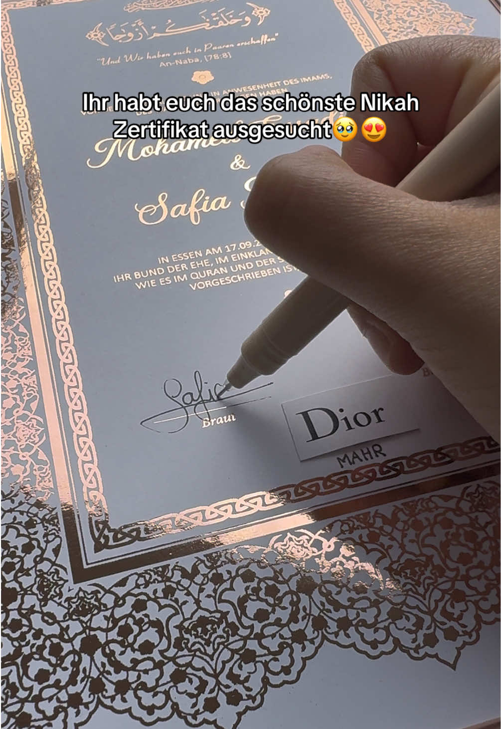 @Nikah Zertifikat | by Mawadda