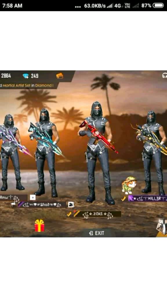 @("Free fire lovers")