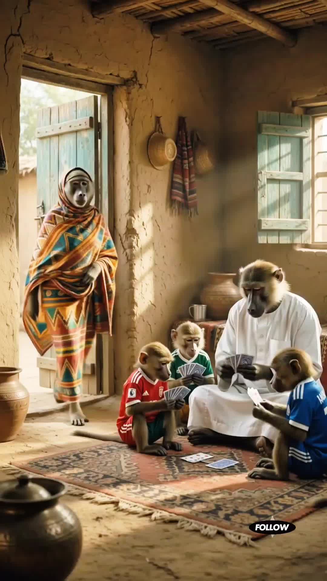 @مسلسل🐒 القرود المضحكه😂