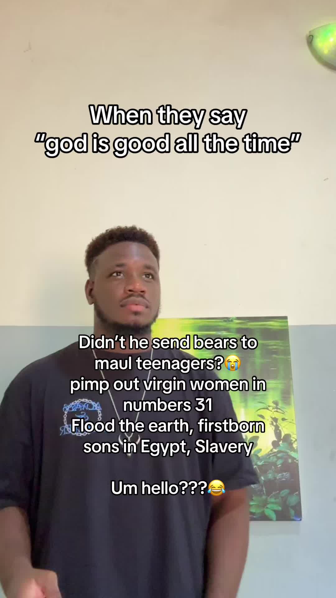 @Atheist Morningstar
