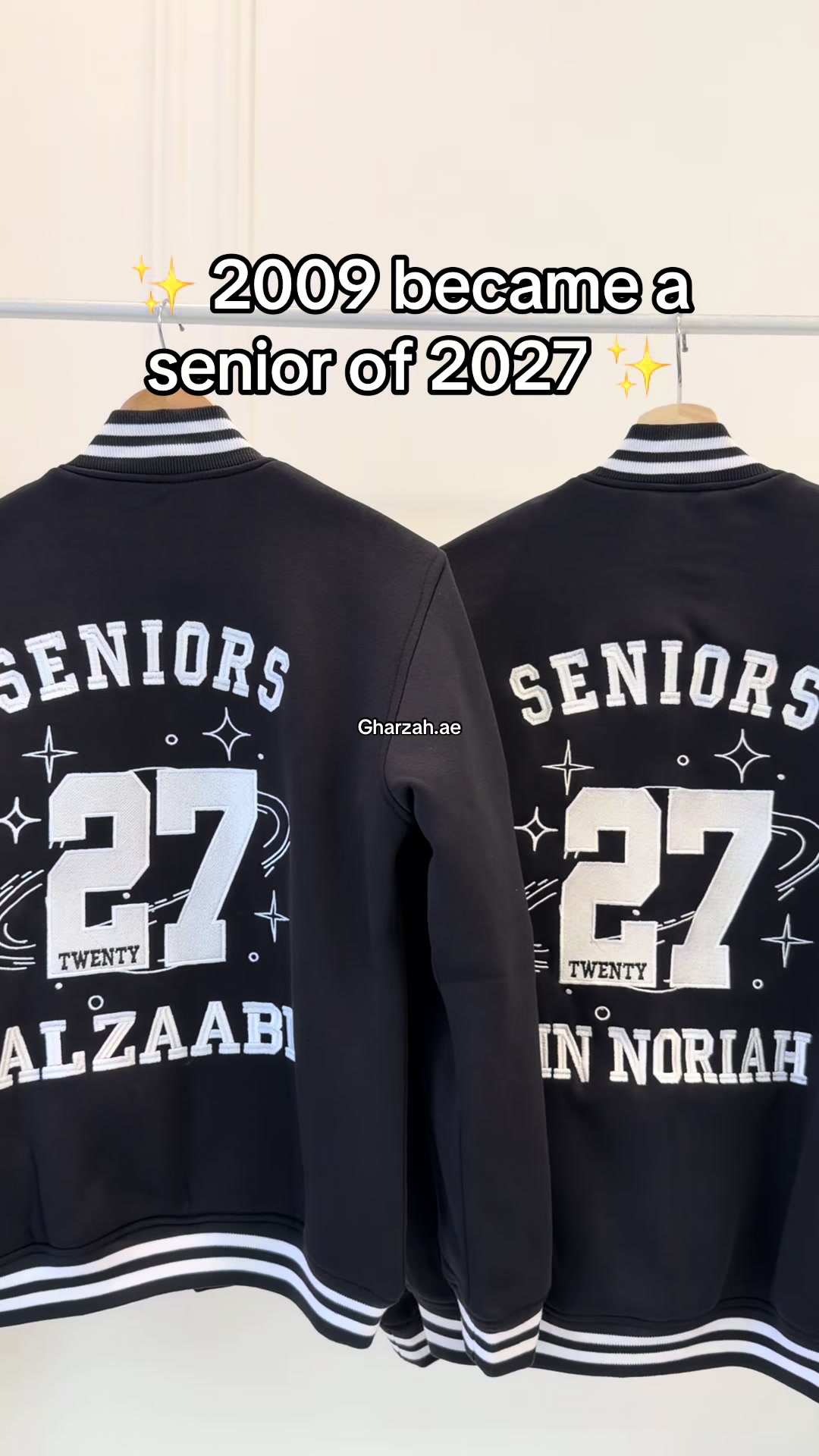 @Gharzah Senior Jackets