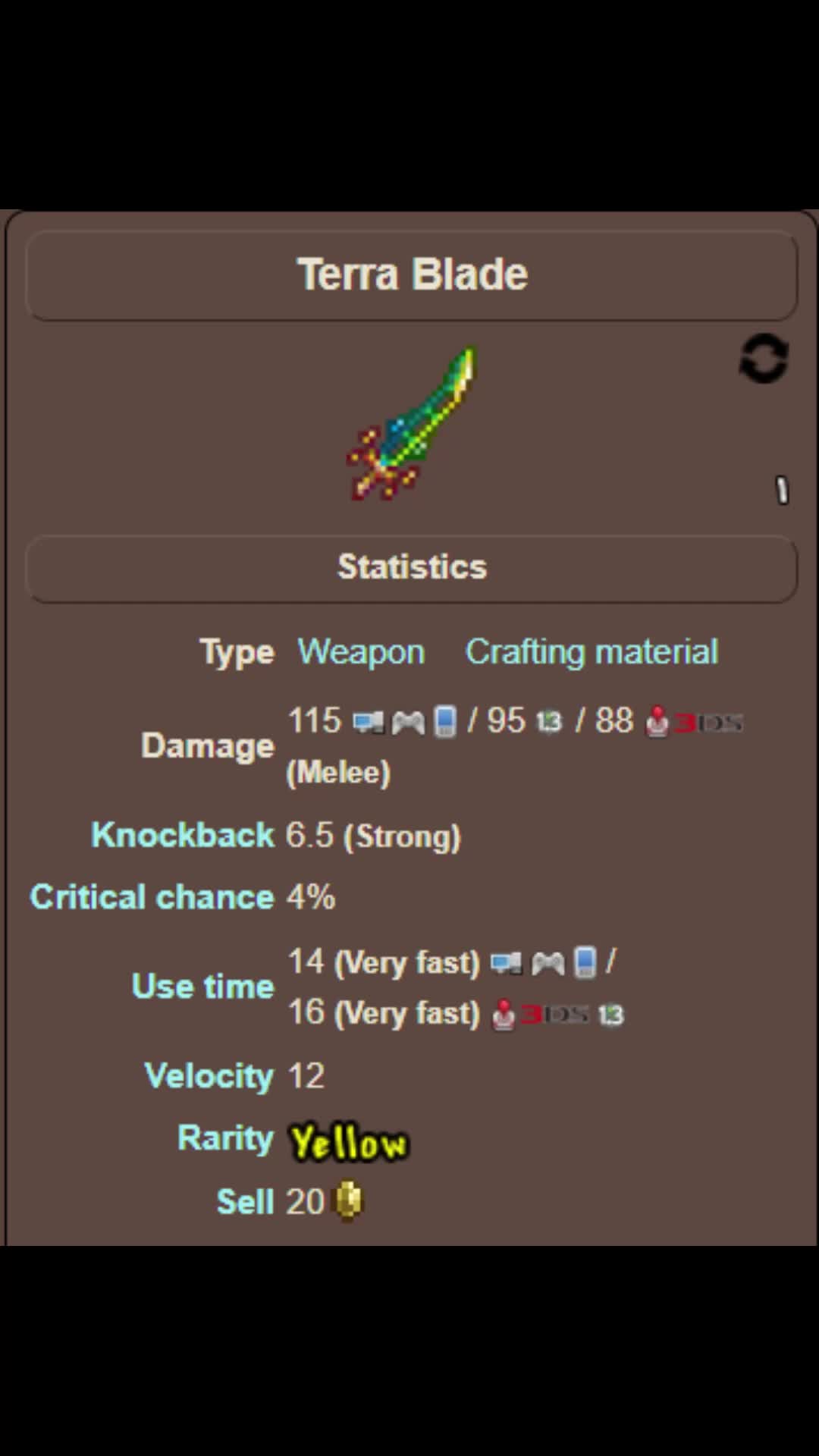 @Terraria Weapons Showcase